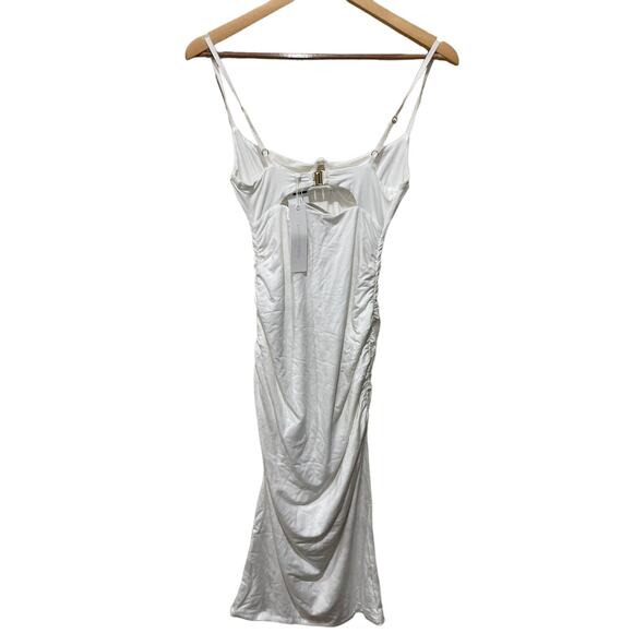 JONATHAN SIMKHAI Iris Jersey Underwire Cutout Midi Dress Size‎ Small - Picture 8 of 9